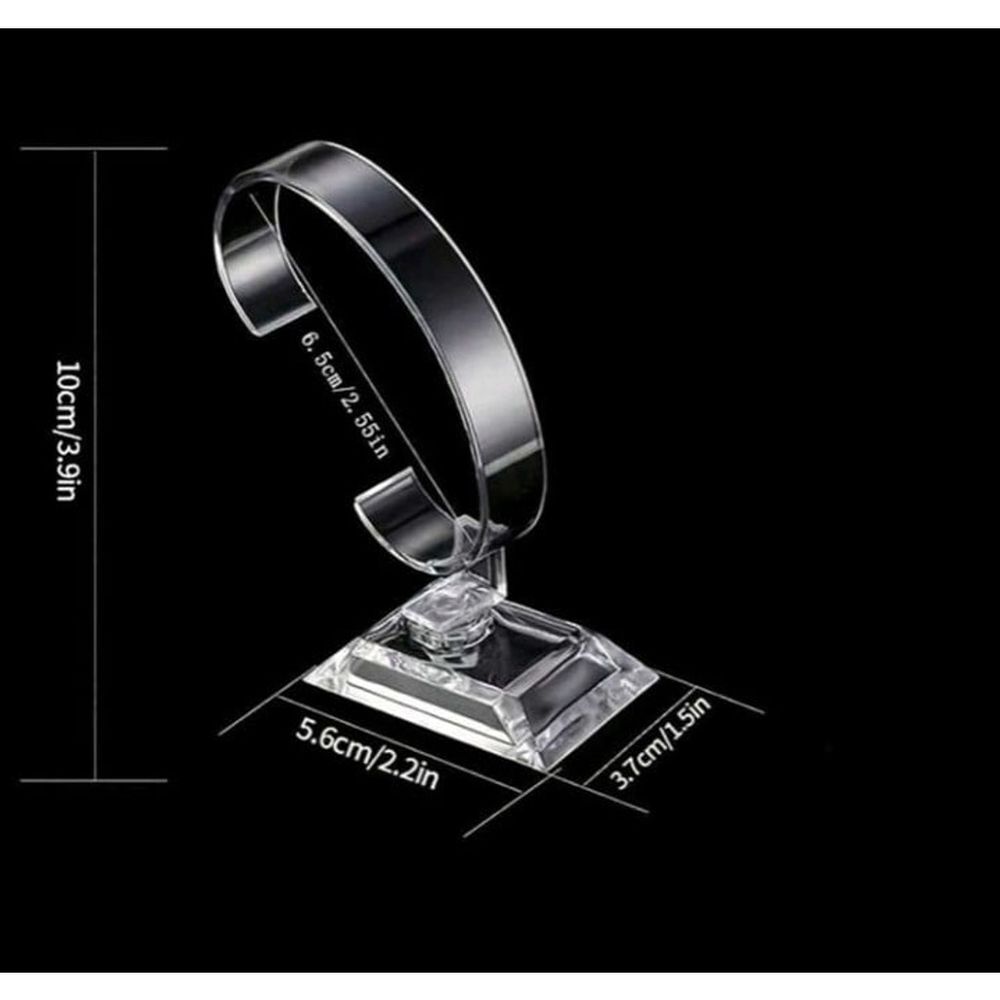 New Clear Plastic Watch Display Stand